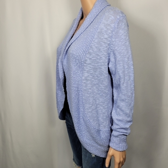 Kenneth Cole NY Womens Light Blue Sweater in a Size Medium - Picture 7 of 13